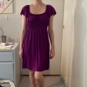 Max Studio Dress in Purple, Size Extra Small